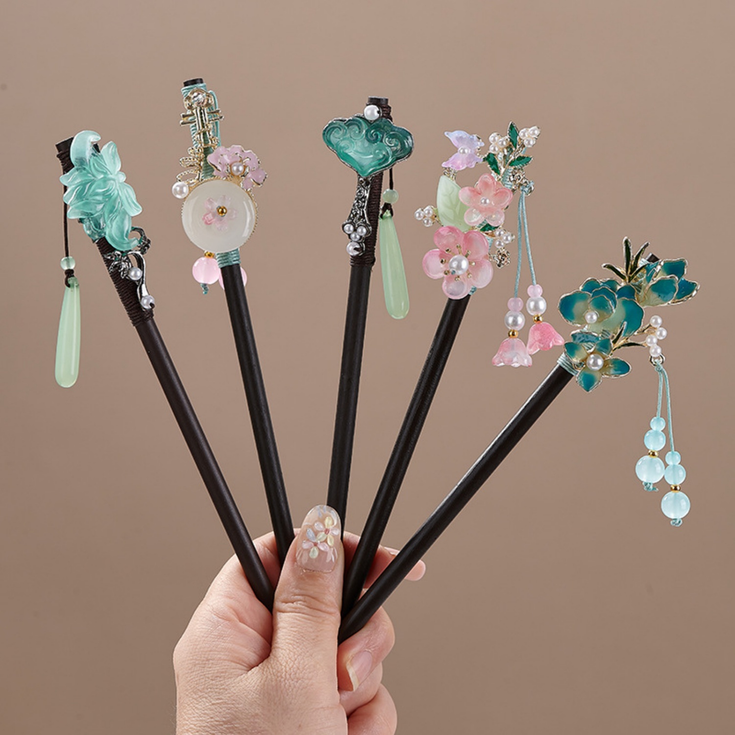 Women'S Accessories H&M - Vintage Flower Hairpin For Women Elegant