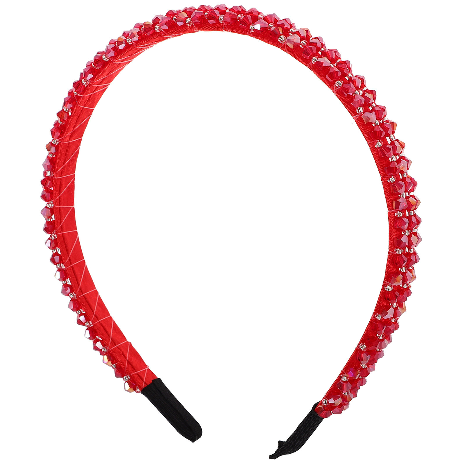 Women'S Formal Accessories - Crystal Headband Red for Women Feminine