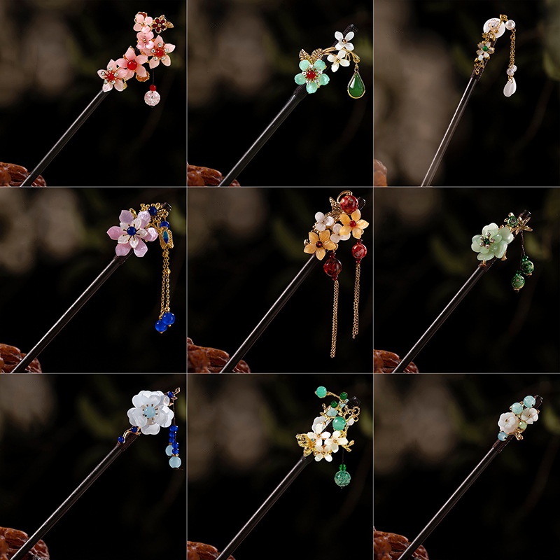 Women'S Accessories H&M - 1Pc Wooden Hairpin Headdress for Women