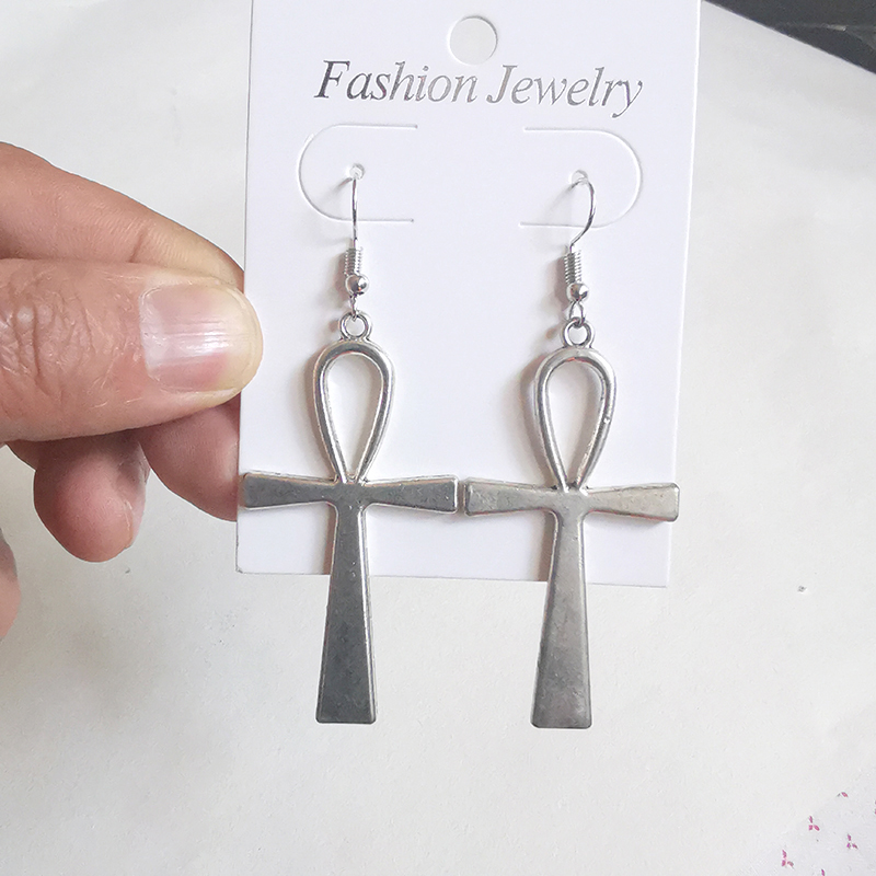 Women'S Egyptian Accessories - Egyptian Big Ankh Crosses Drop &