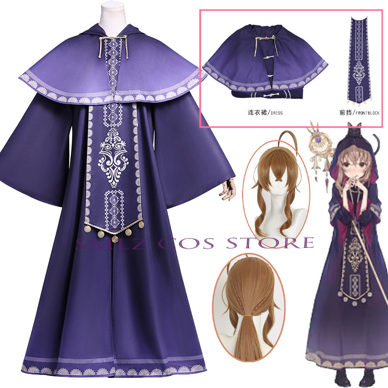 Women Accessories Set - Monica Everett Cosplay Wig Anime Silent