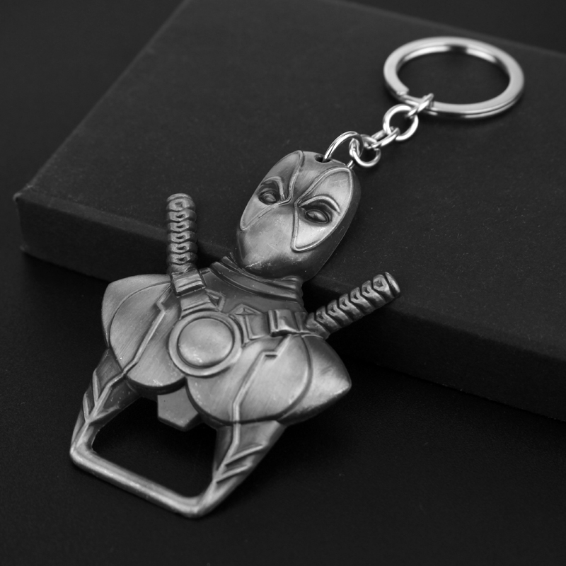 Women Accessories Trendy - Deadpool Keychain Trendy Personalized Keyring Bottle