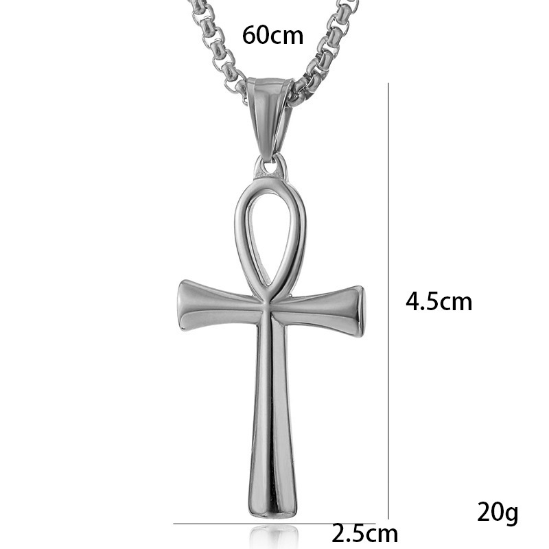 Stainless Steel Egyptian Ankh  - Women'S Egyptian Accessories 评论和价格