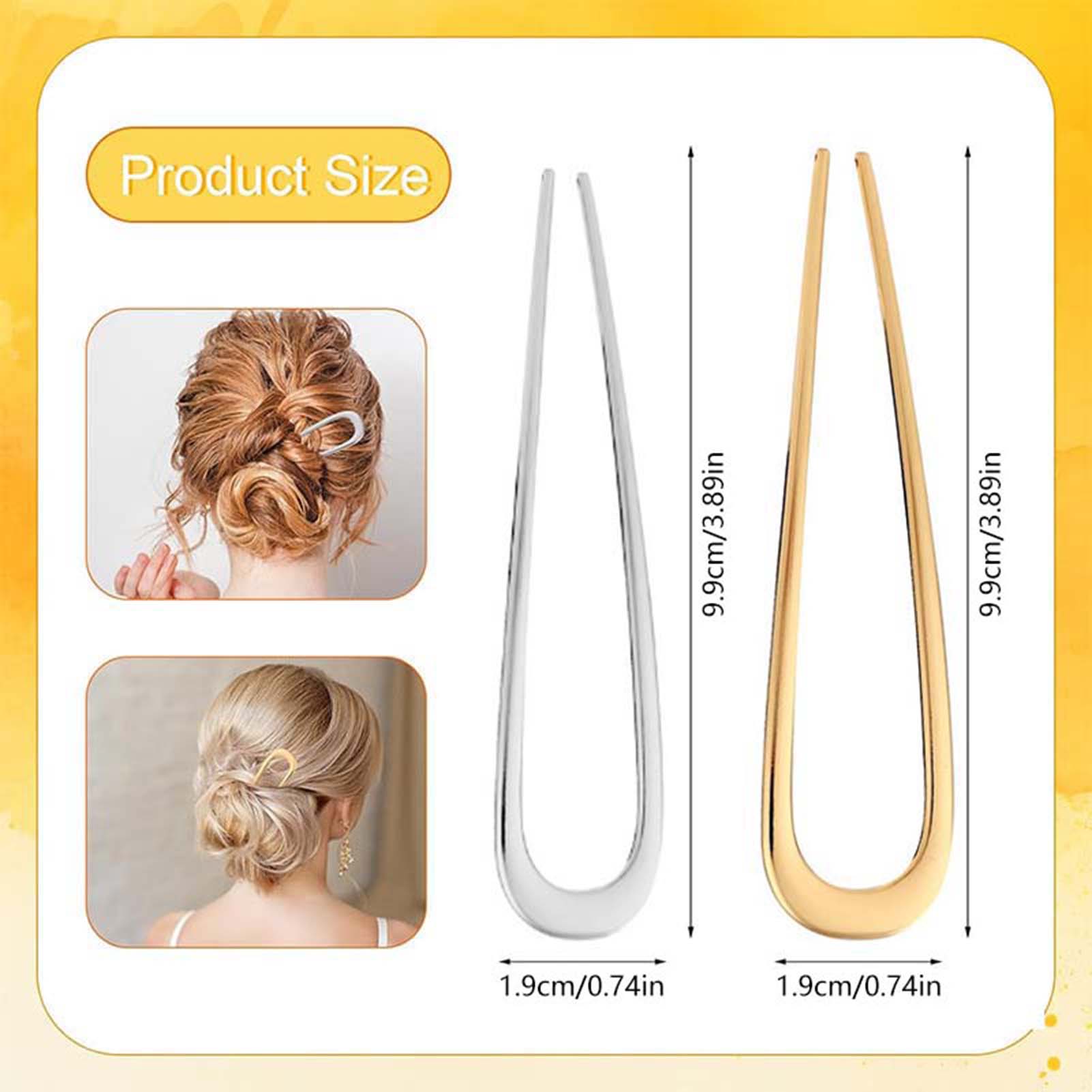 French U Shaped Hair Pins Vint - Women'S Accessories H&M 评论和价格