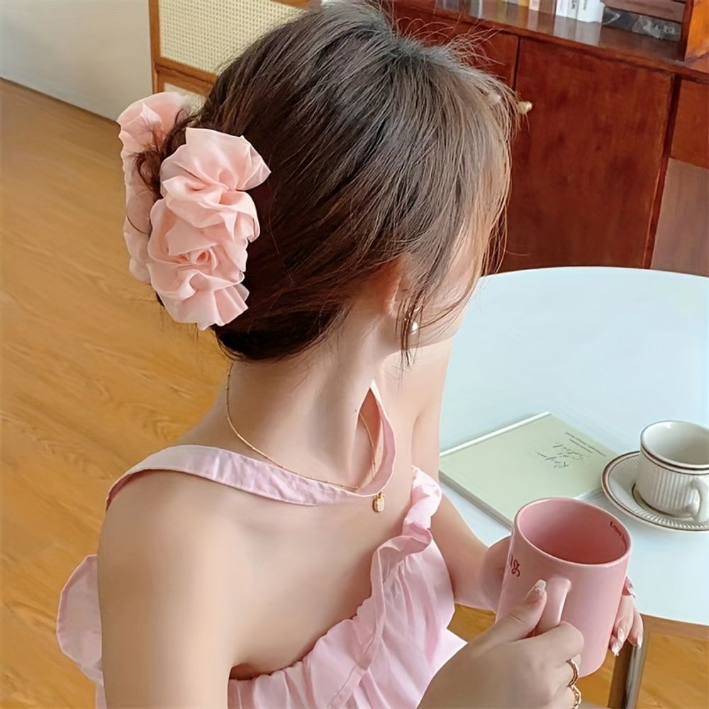 1pc Chiffon bow hair clip, bac - Women'S Accessories H&M 评论和价格