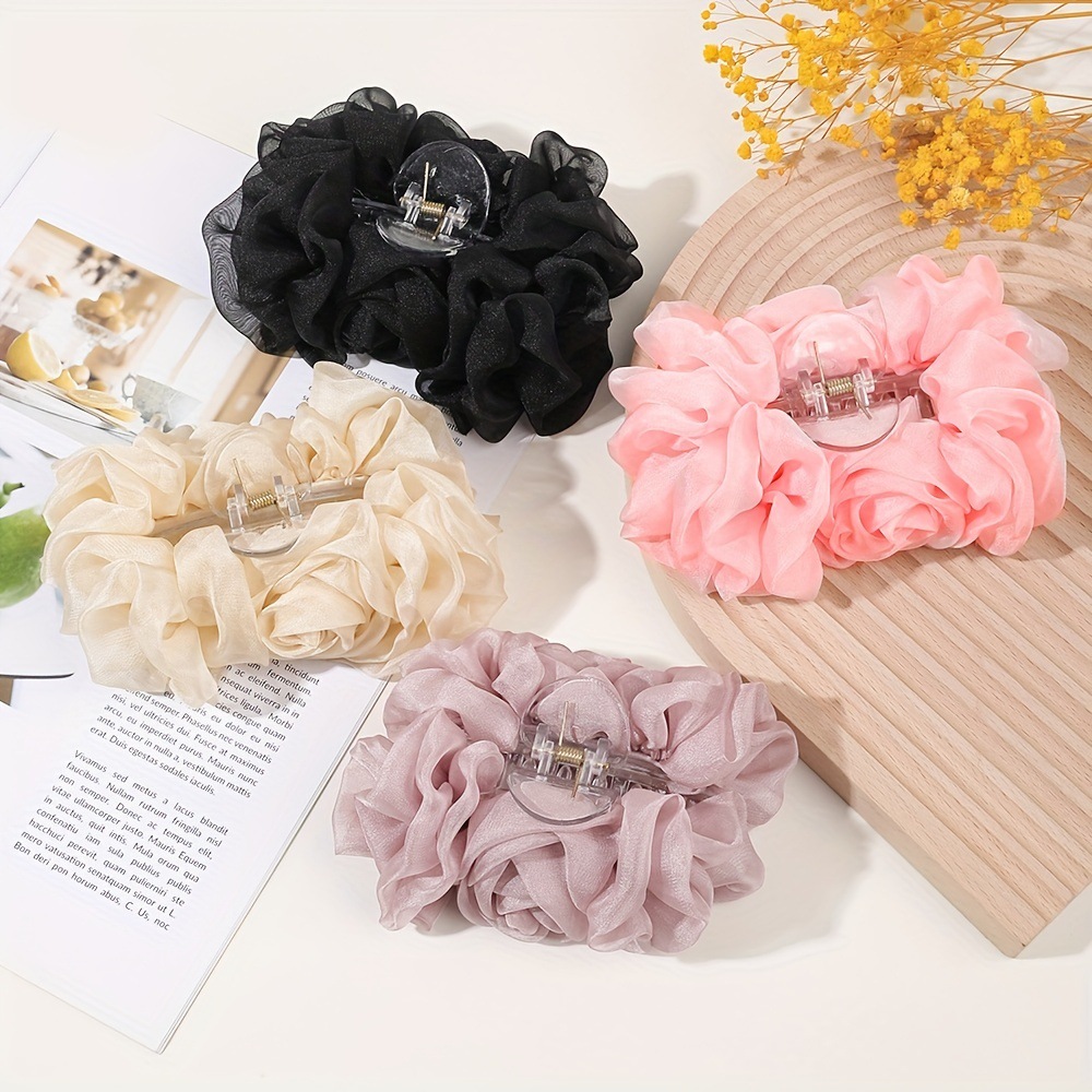 1pc Chiffon bow hair clip, bac - Women'S Accessories H&M 评论和价格