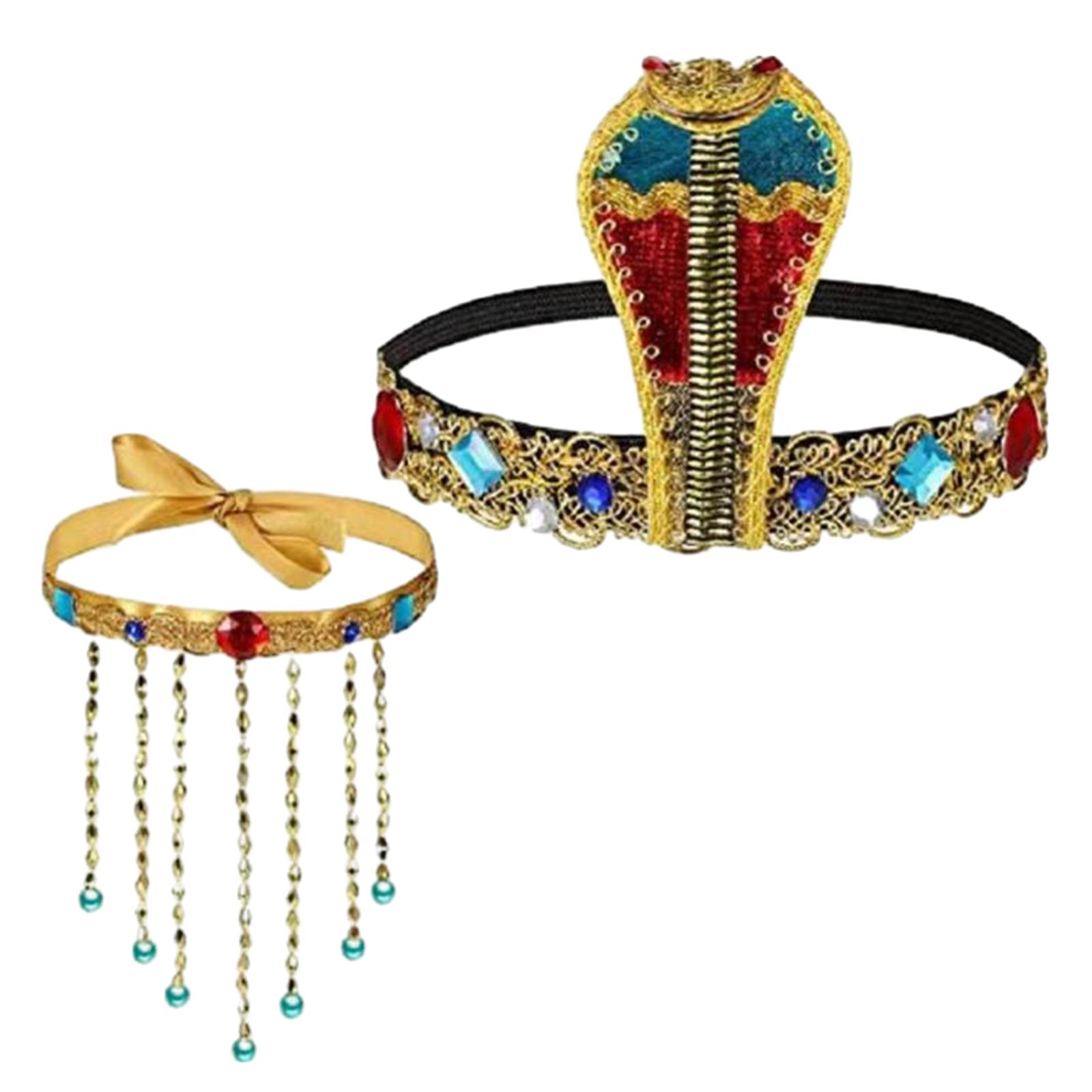 2 Pieces Egyptian Costume Acce - Women'S Egyptian Accessories 评论和价格