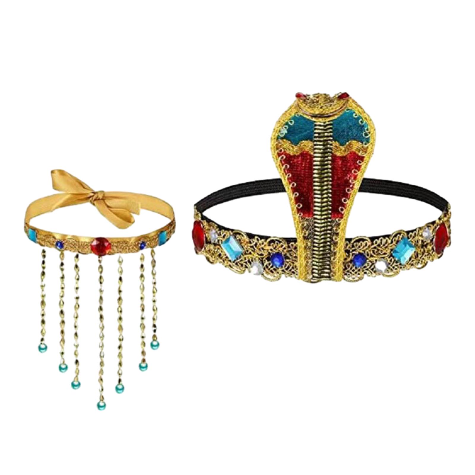 2 Pieces Egyptian Costume Acce - Women'S Egyptian Accessories 评论和价格