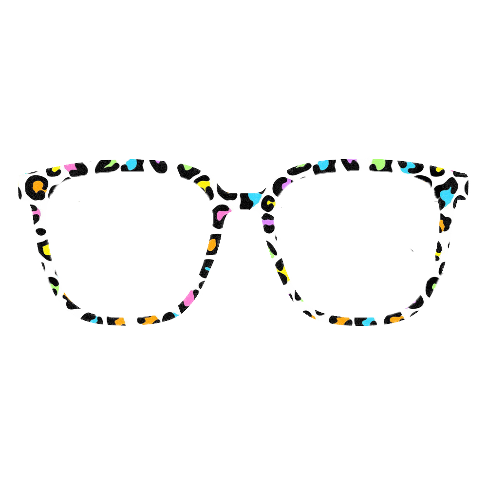 Trendy Rainbow Leopard Print S - Women Accessories Trendy 评论和价格