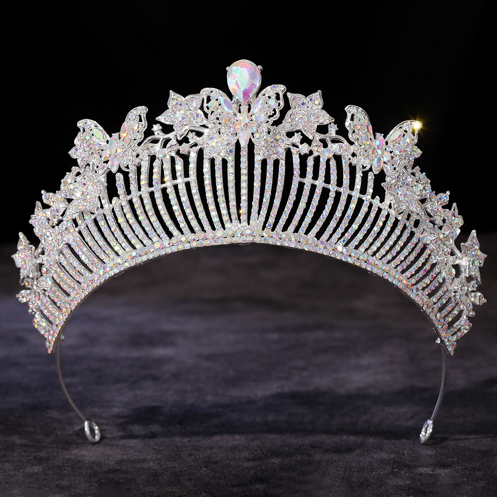 Alloy Lotus Crown Headpiece fo - Women Accessories For Wedding 评论和价格