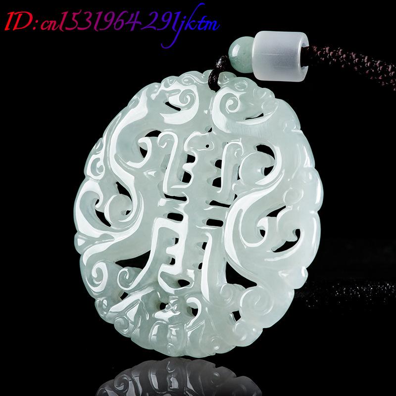 Burmese Jadeite Dragon Pendant - Women Accessories For Gift 评论和价格