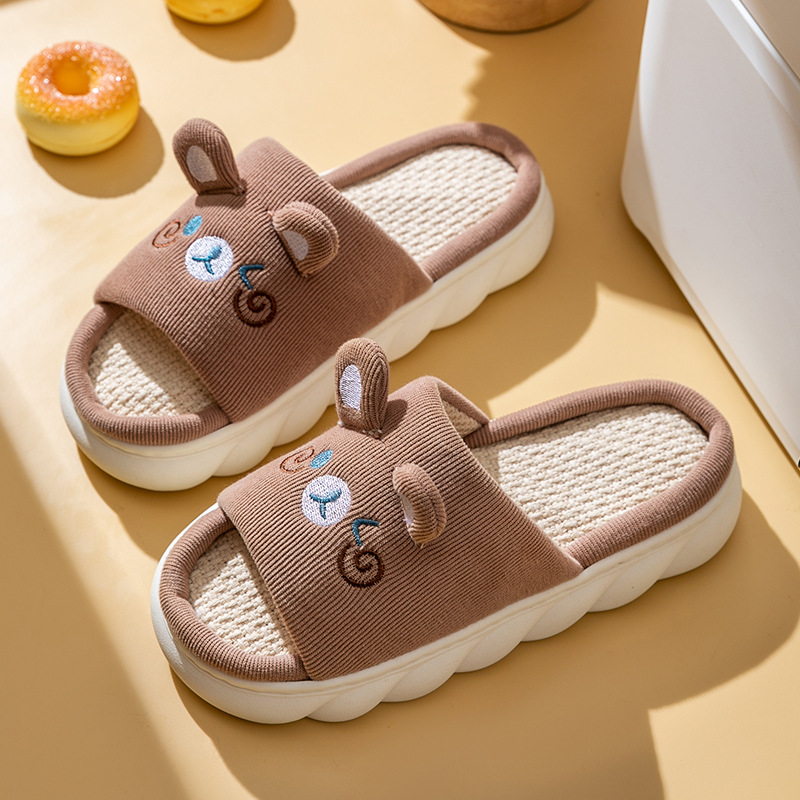 Home Linen Slipper for Women C - Women'S Shoes And Accessories 评论和价格