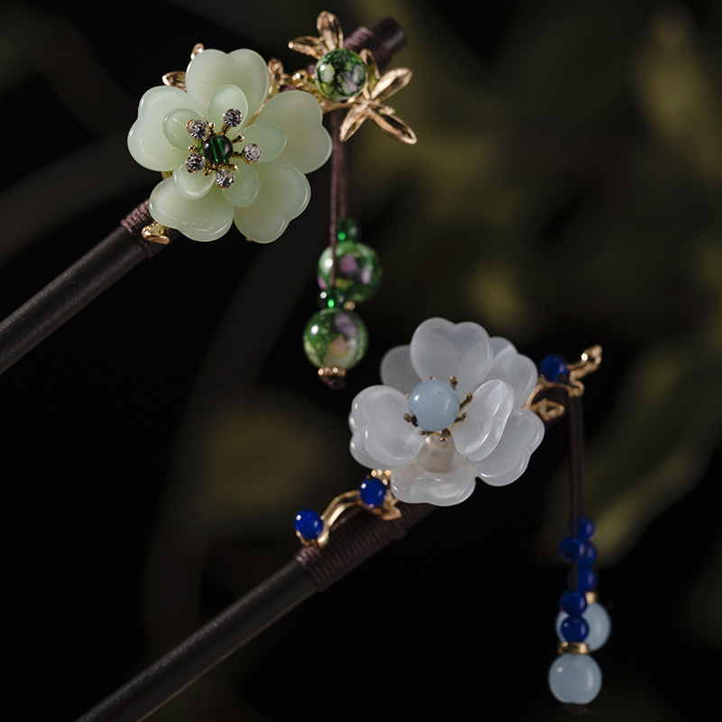 1Pc Wooden Hairpin Headdress f - Women'S Accessories H&M 评论和价格