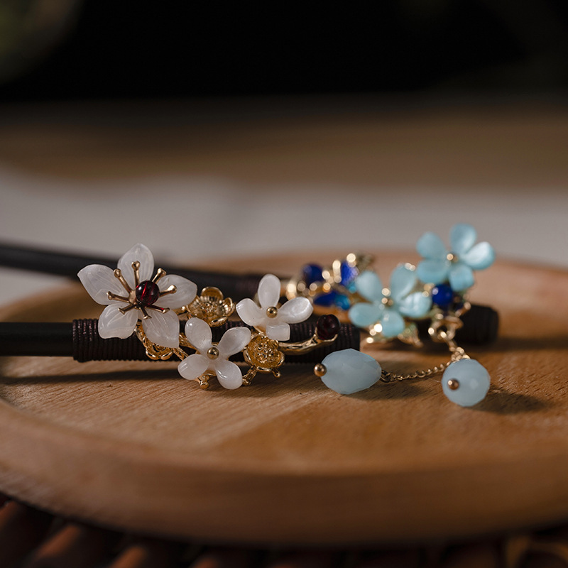 1Pc Wooden Hairpin Headdress f - Women'S Accessories H&M 评论和价格