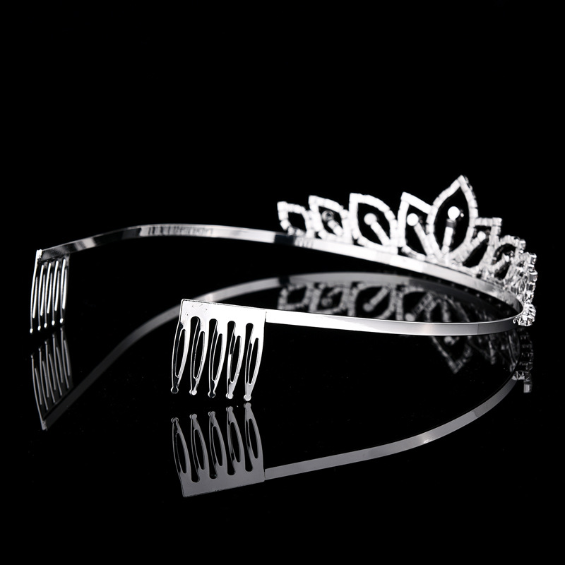 Silver Color Sparkling Rhinest - Women Accessories For Gift 评论和价格