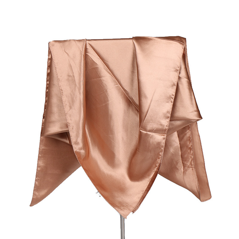 Women Fashion 90*90cm Autumn S - Silk Scarf Square 评论和价格