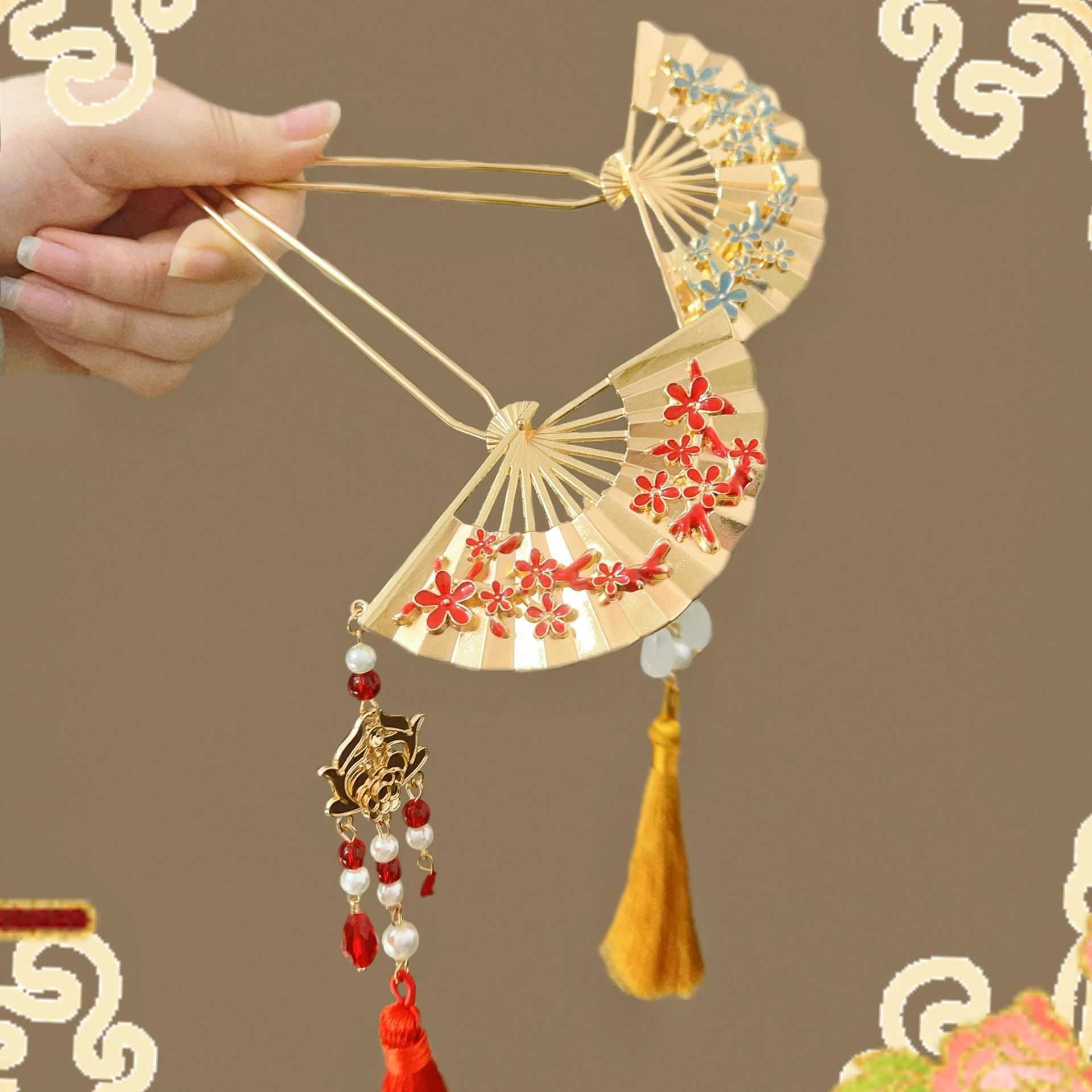 New Chinese style national fan - Women'S Accessories H&M 评论和价格