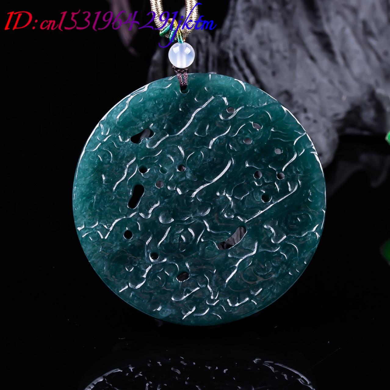 Burmese Jadeite Dragon Pendant - Women Accessories For Gift 评论和价格