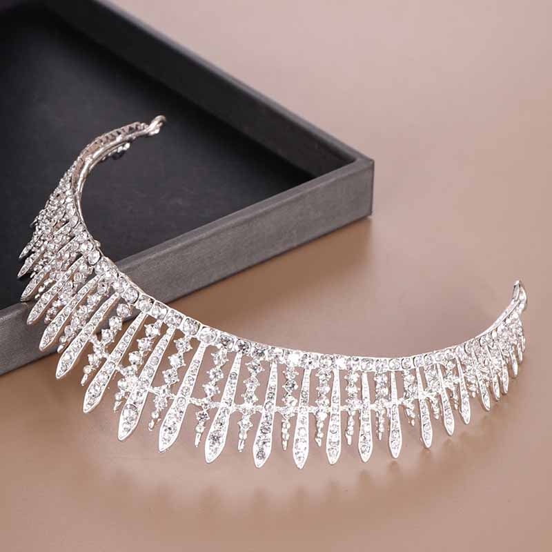 Bridal Crown Elegant Wedding H - Women Accessories For Wedding 评论和价格