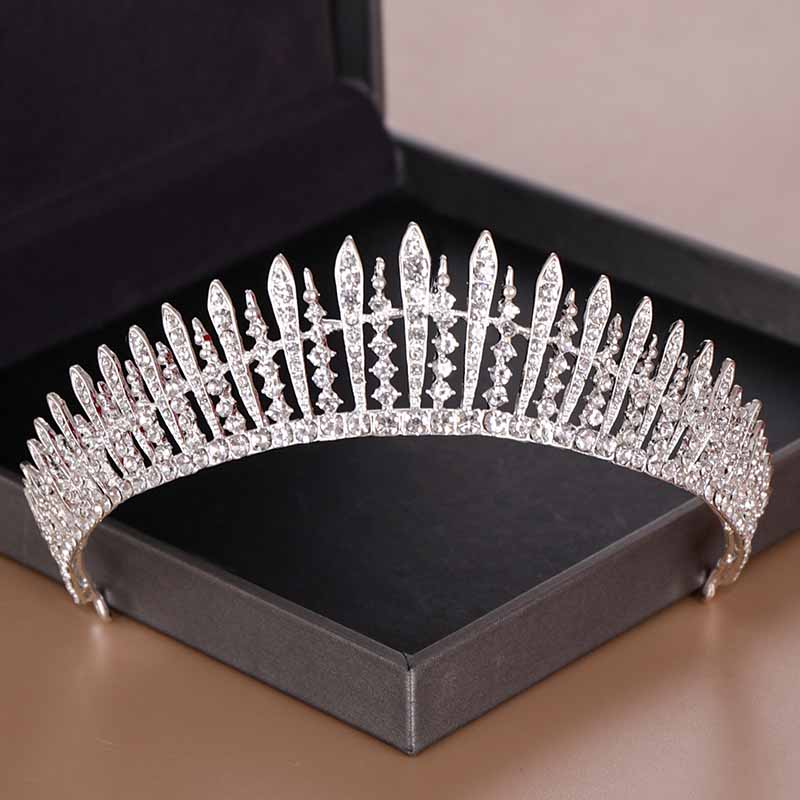 Bridal Crown Elegant Wedding H - Women Accessories For Wedding 评论和价格