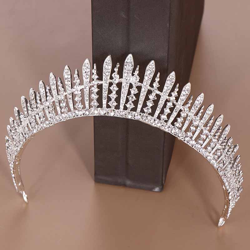 Bridal Crown Elegant Wedding H - Women Accessories For Wedding 评论和价格