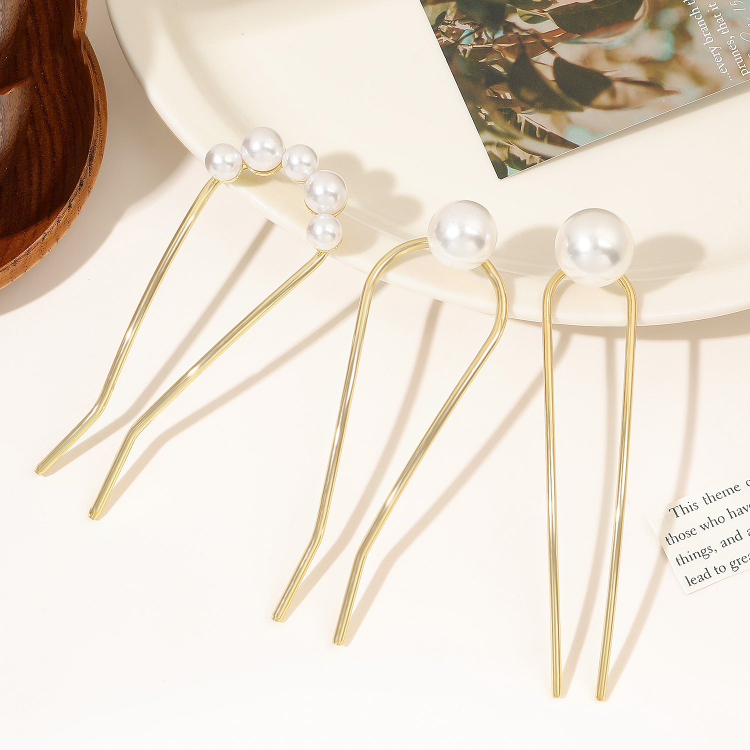 New Metal Vintage U Shape Hair - Women Accessories Trendy 评论和价格
