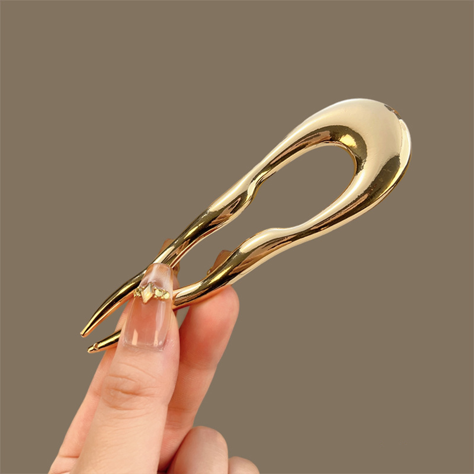 Simple Metal Alloy Hairpins U- - Women'S Accessories H&M 评论和价格