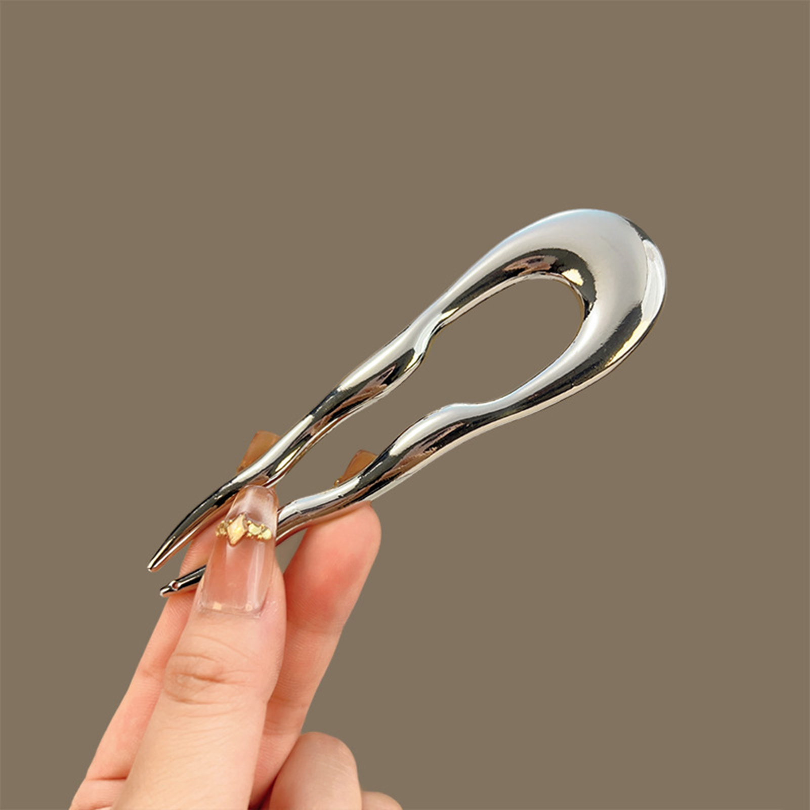 Simple Metal Alloy Hairpins U- - Women'S Accessories H&M 评论和价格