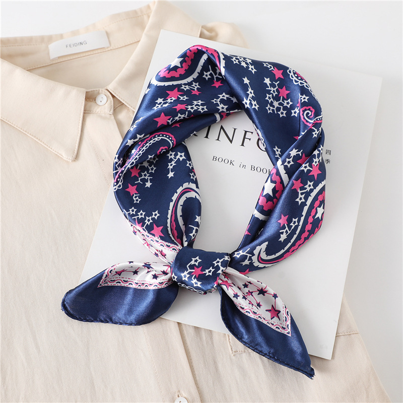 60cm Luxury Square Silk Scarf  - Silk Scarf Square 评论和价格