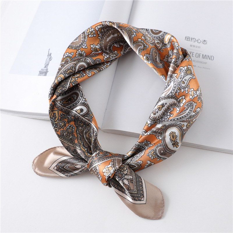60cm Luxury Square Silk Scarf  - Silk Scarf Square 评论和价格