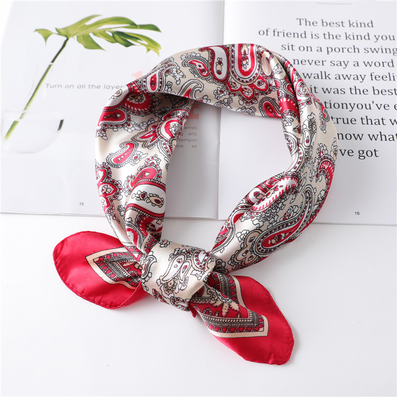 60cm Luxury Square Silk Scarf  - Silk Scarf Square 评论和价格
