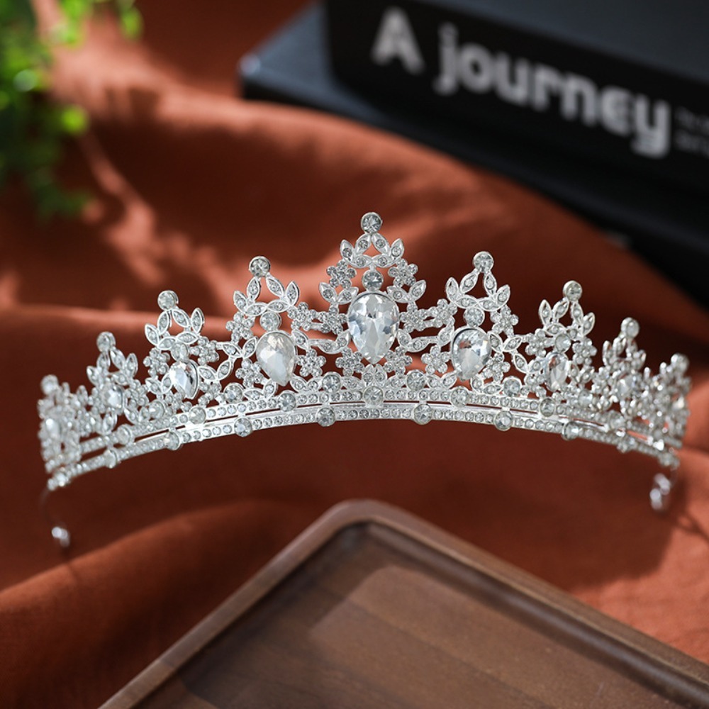 Vintage Leaf Vine Silver Plate - Women Accessories For Wedding 评论和价格