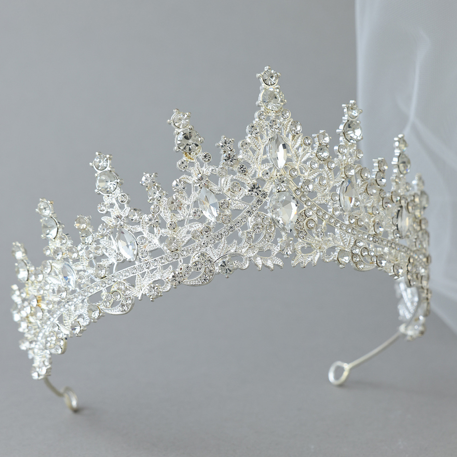 Bridal Headpiece Sparkling Rhi - Women Accessories For Wedding 评论和价格
