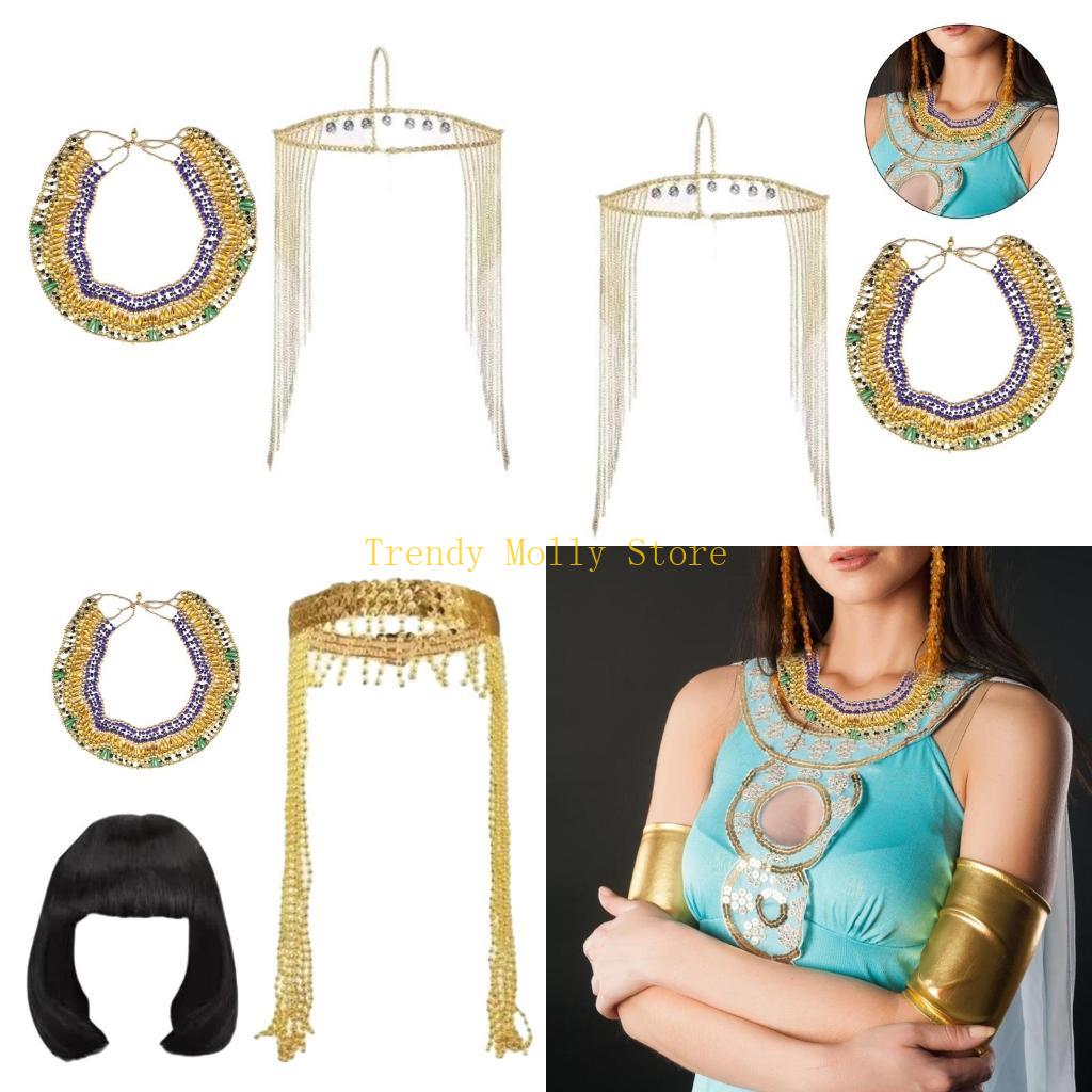 N5KB Egyptian Dress Up Accesso - Women'S Egyptian Accessories 评论和价格