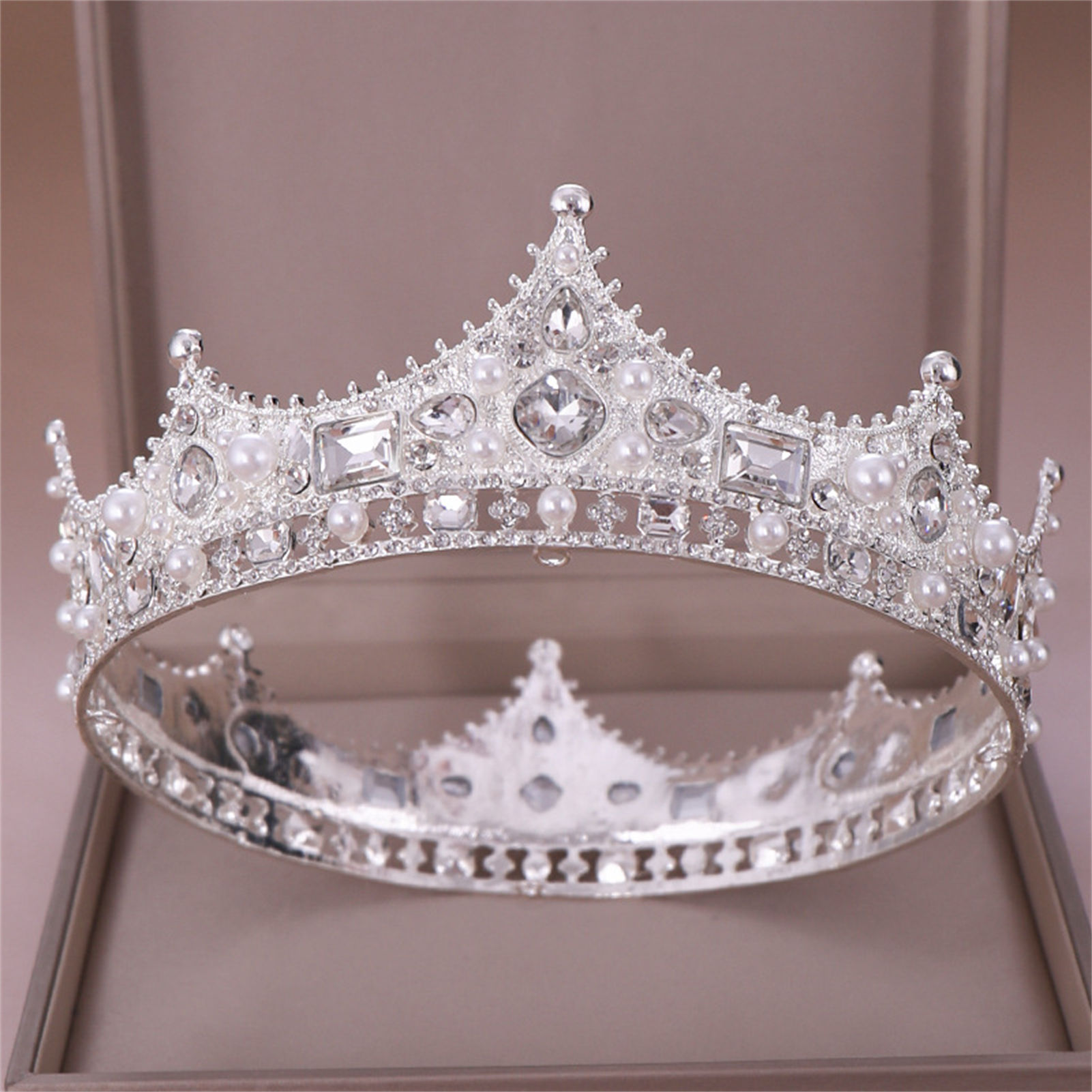 Alloy Crown Tiara Retro Bridal - Women Accessories For Wedding 评论和价格