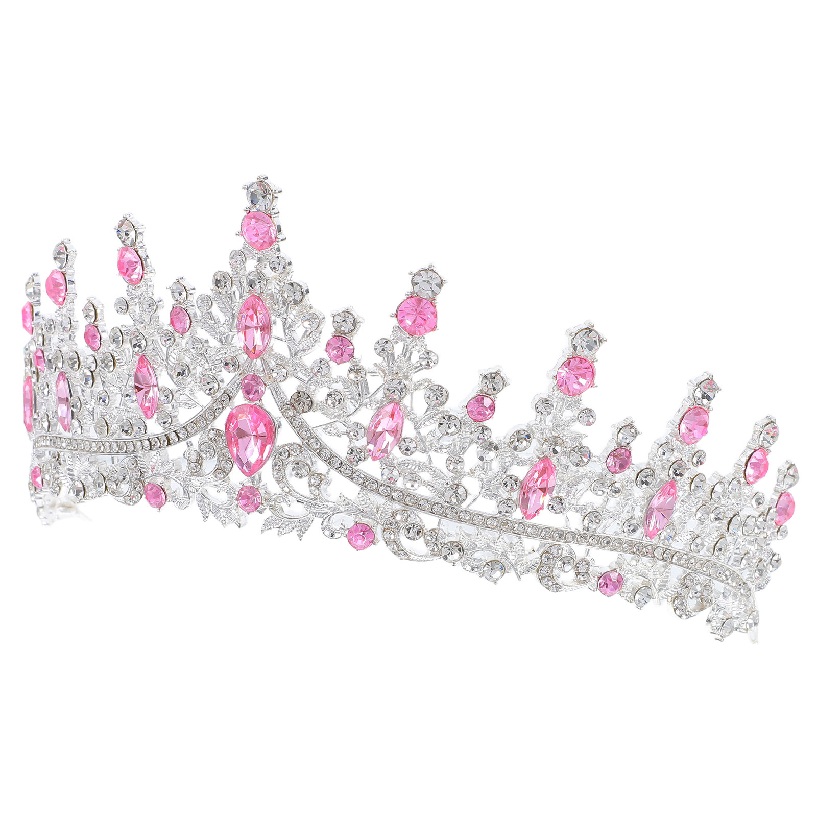 Rhinestone Crown Hairband Eleg - Women Accessories For Wedding 评论和价格