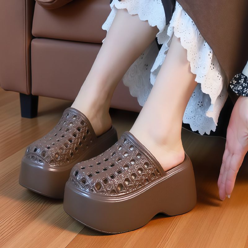 New Cut-Outs High Heels EVA Sa - Women'S Shoes And Accessories 评论和价格