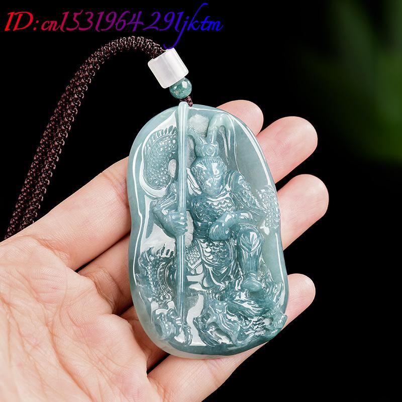Burmese Jadeite Monkey King Pe - Women Accessories For Gift 评论和价格